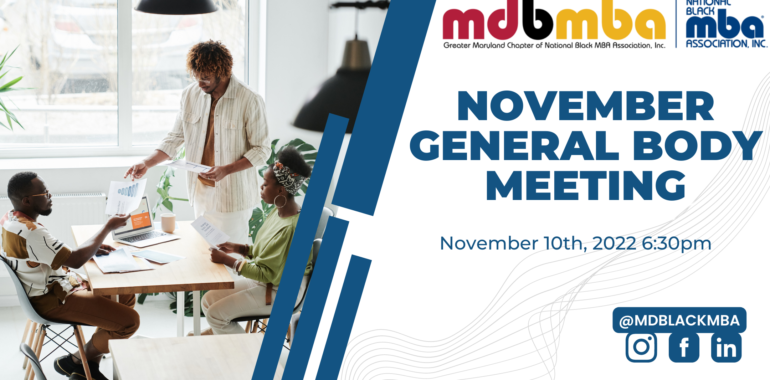 November General Body Meeting
